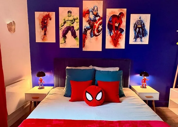 Dalikyda - Le Qg Des Heros- Stationnement Gratuit Апартаменты *