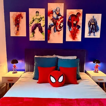 Dalikyda - Le Qg Des Heros- Stationnement Gratuit Appartement *