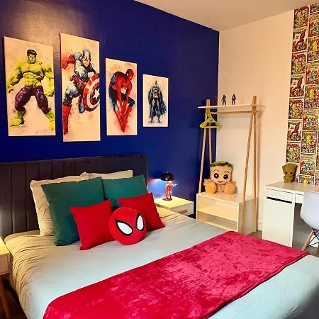 Dalikyda - Le Qg Des Heros- Stationnement Gratuit Appartement *