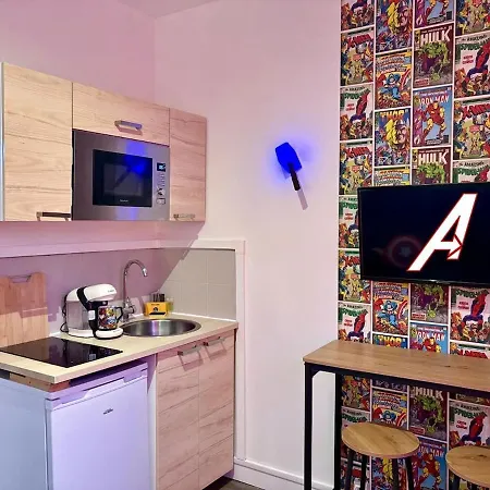 Dalikyda - Le Qg Des Heros- Stationnement Gratuit Appartement