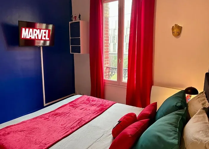 Appartement Dalikyda - Le Qg Des Heros- Stationnement Gratuit
